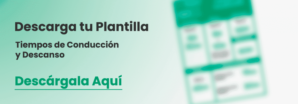 Descargar plantilla de tiempos de conducción y descanso