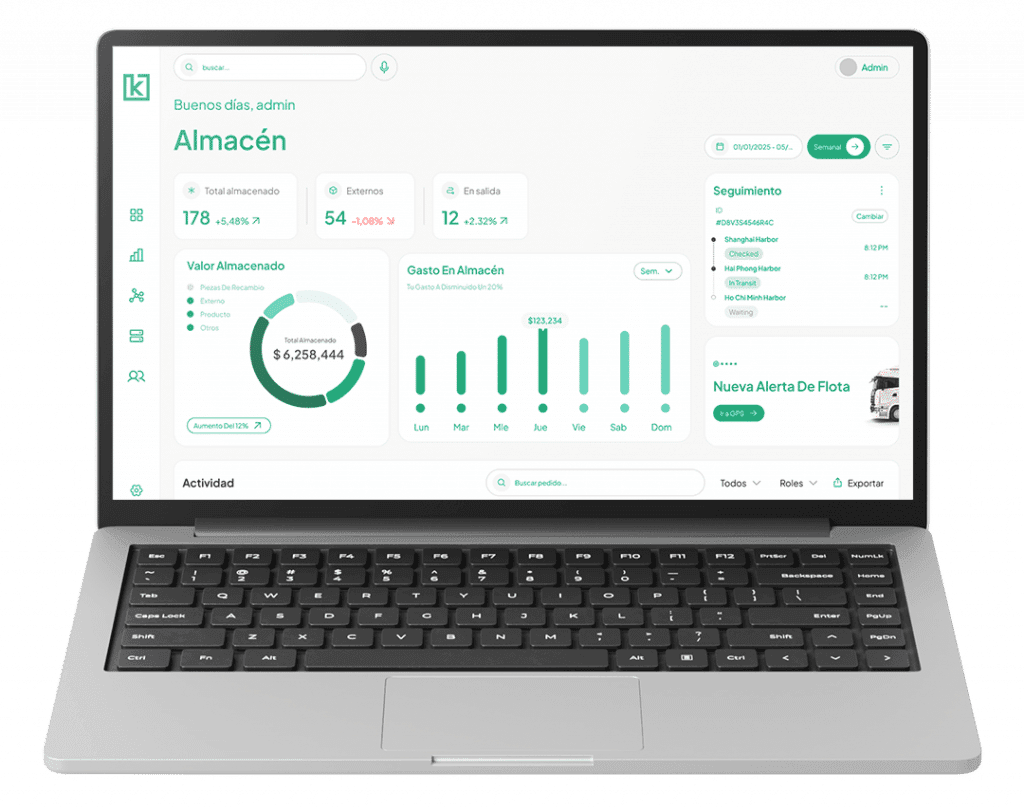 Software de gestión de almacén SGA