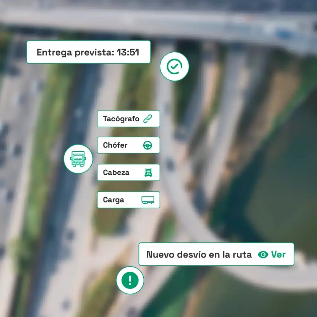 Software de gestión de flotas de transporte