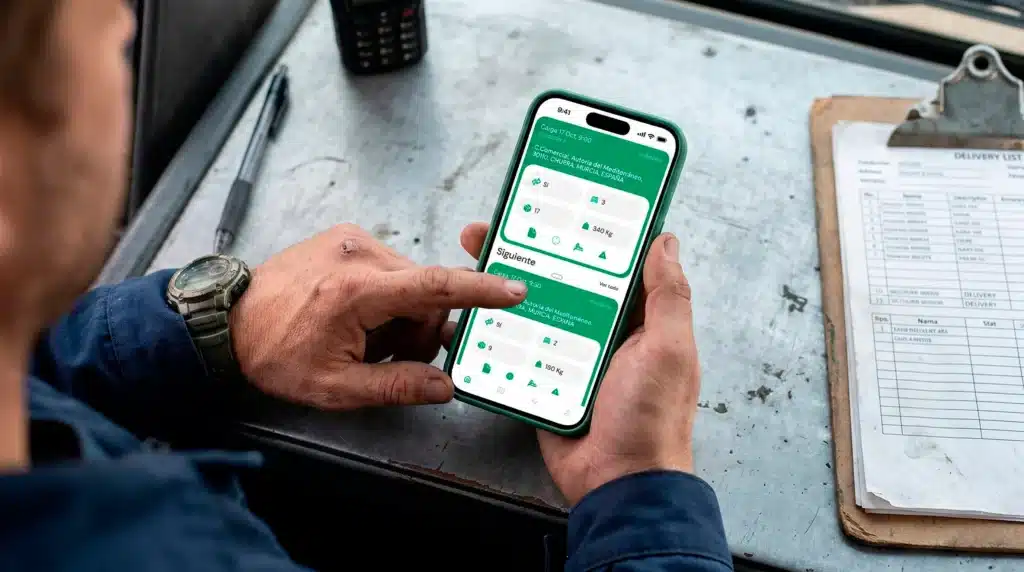 App para empresas de transporte