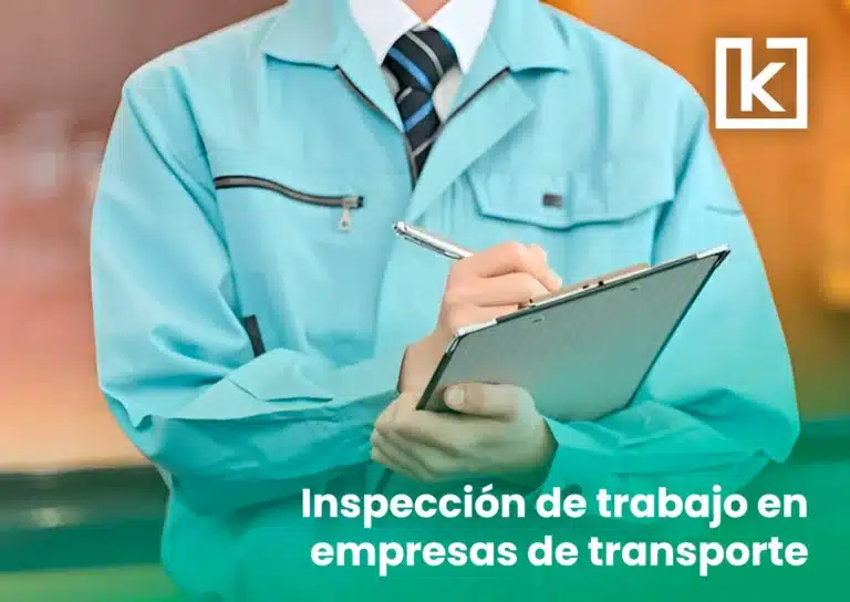 Inspección laboral empresas de transporte
