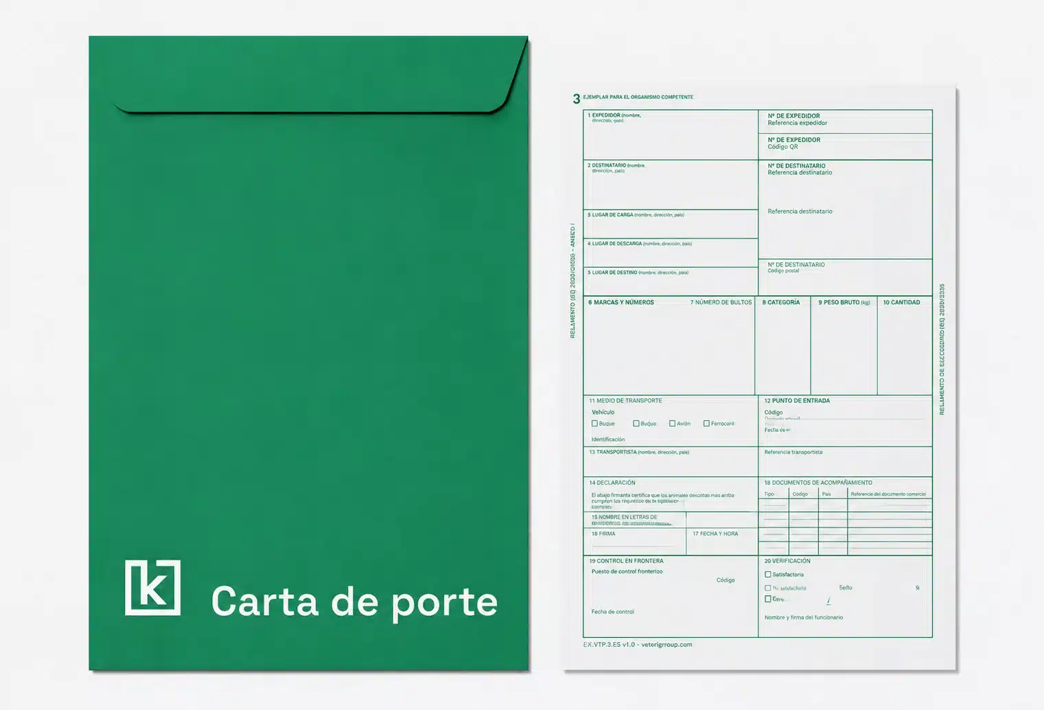 Ilustración de una carta de porte electrónica (eCMR) firmada desde el móvil